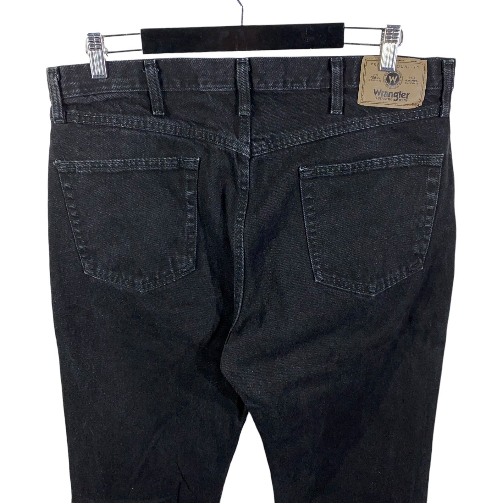 Collection of Wrangler Denim Straight Leg Jeans in a gallery layout