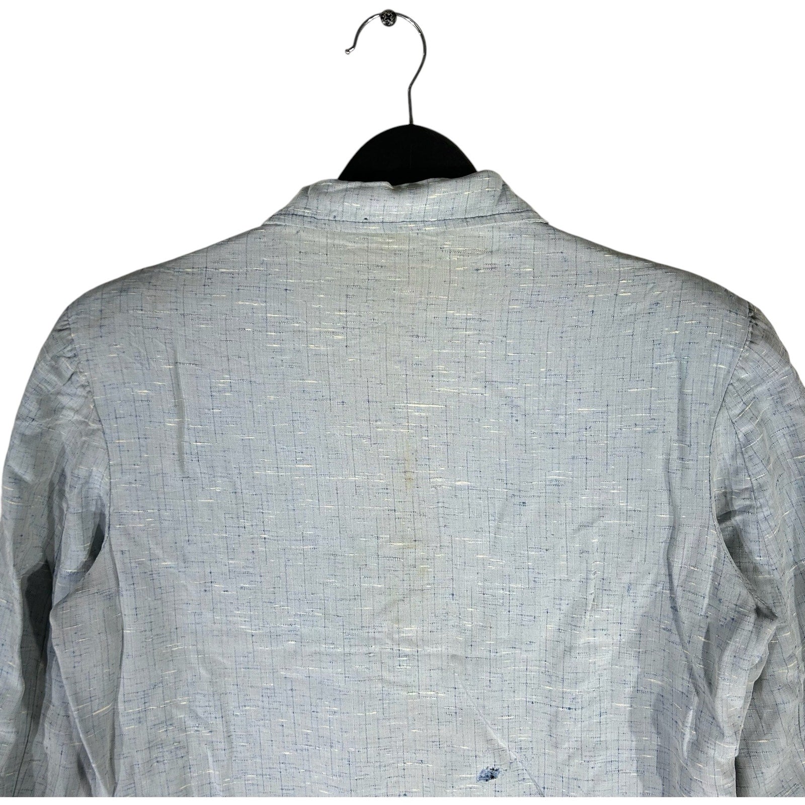 Collection of Full Zip Up Reversible Collard Light Jacket in a gallery layout