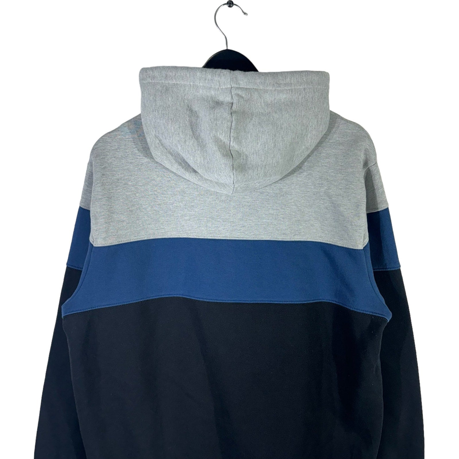 Collection of Harley Davidson Color Block Spellout Hoodie in a gallery layout