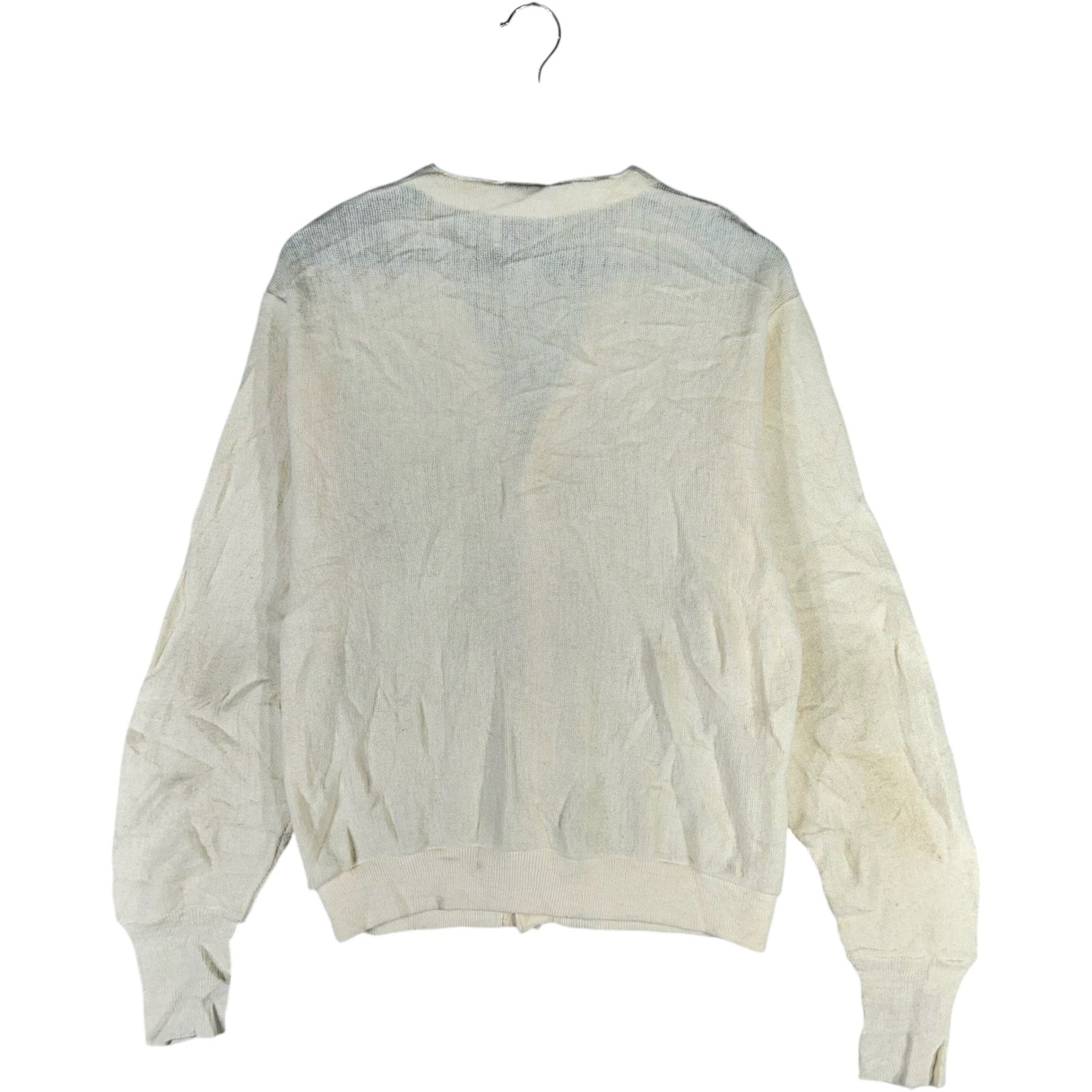 Collection of Vintage IZOD Lacoste Knit Cardigan in a gallery layout