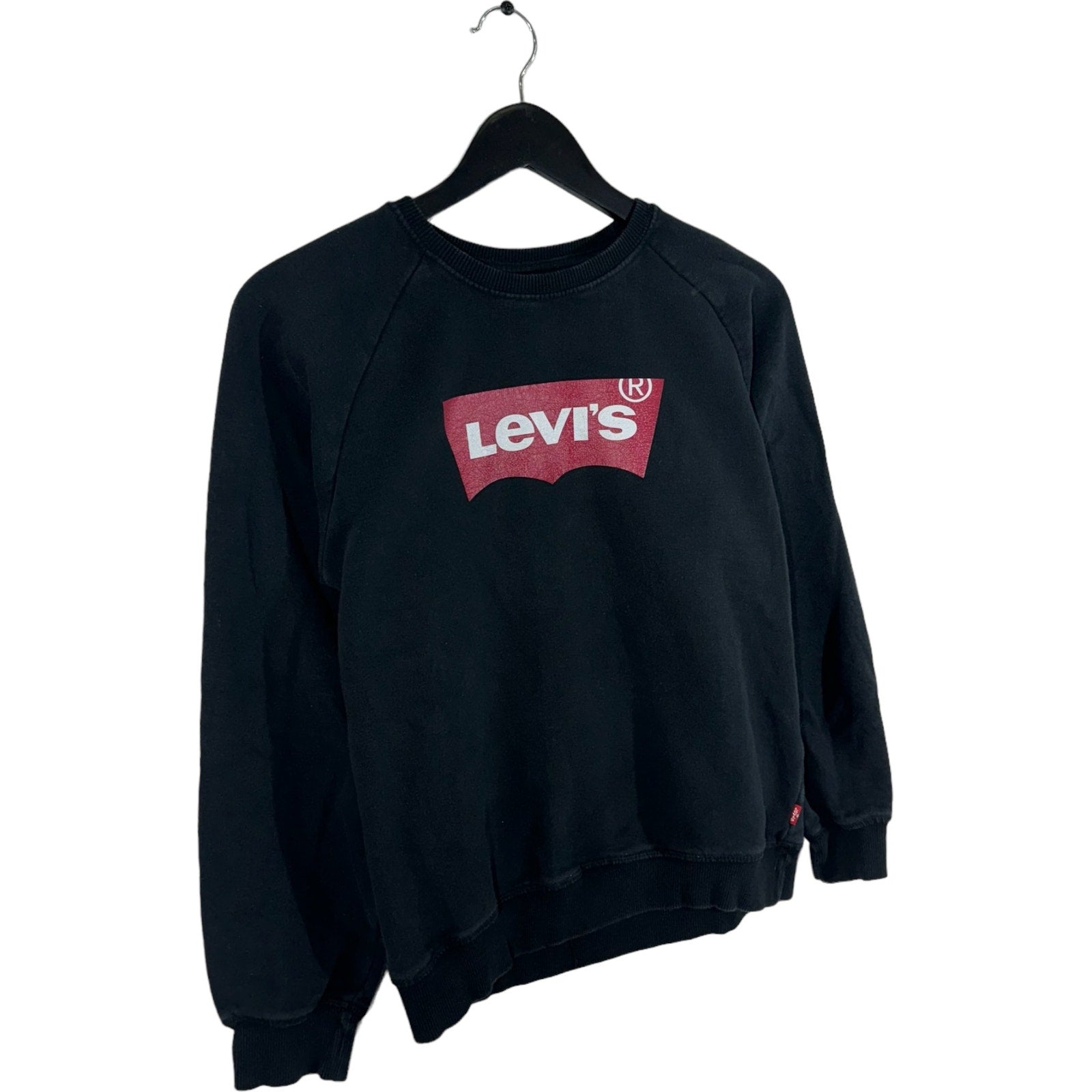 Collection of Levi's Center Logo Pullover Crewneck in a gallery layout