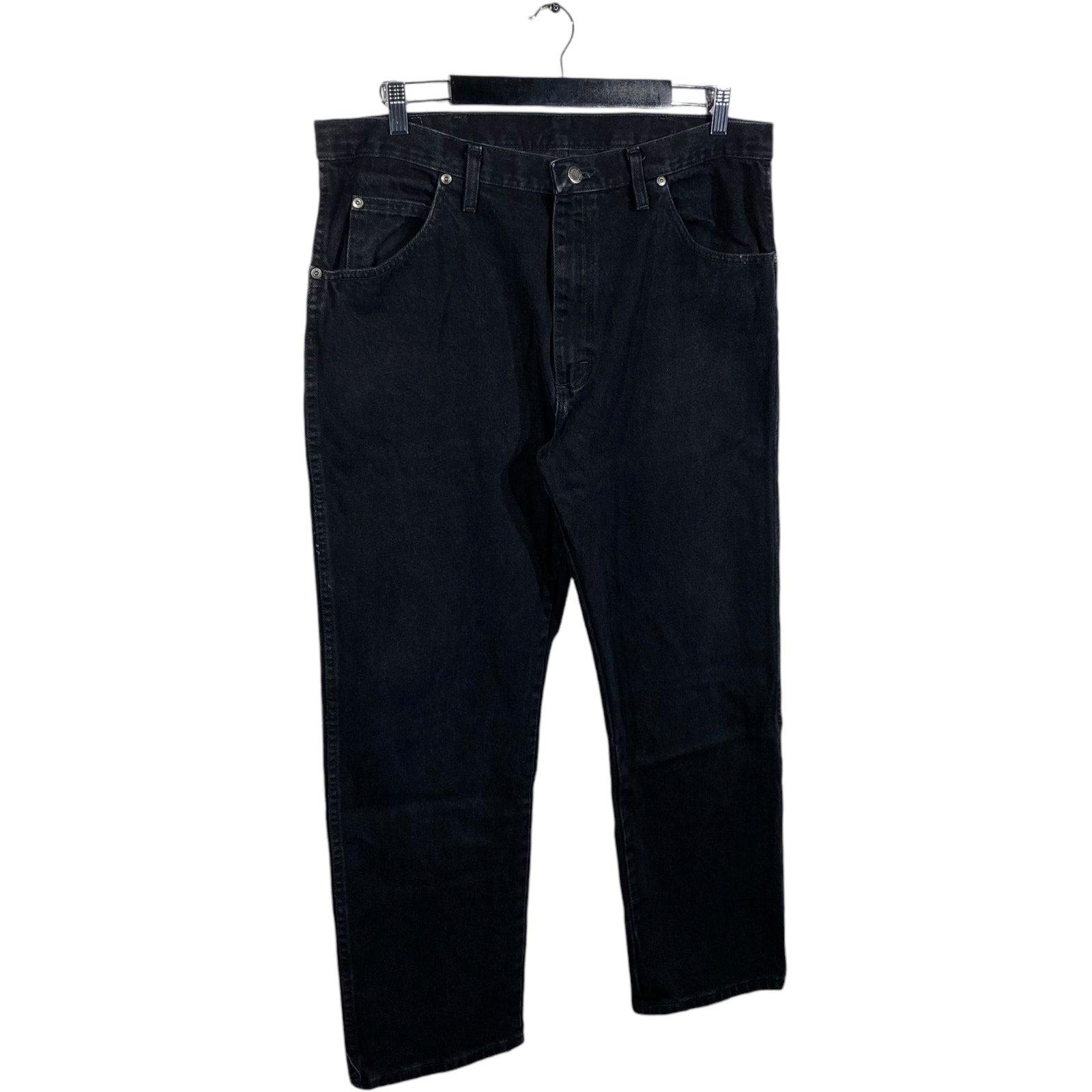 Collection of Wrangler Denim Straight Leg Jeans in a gallery layout