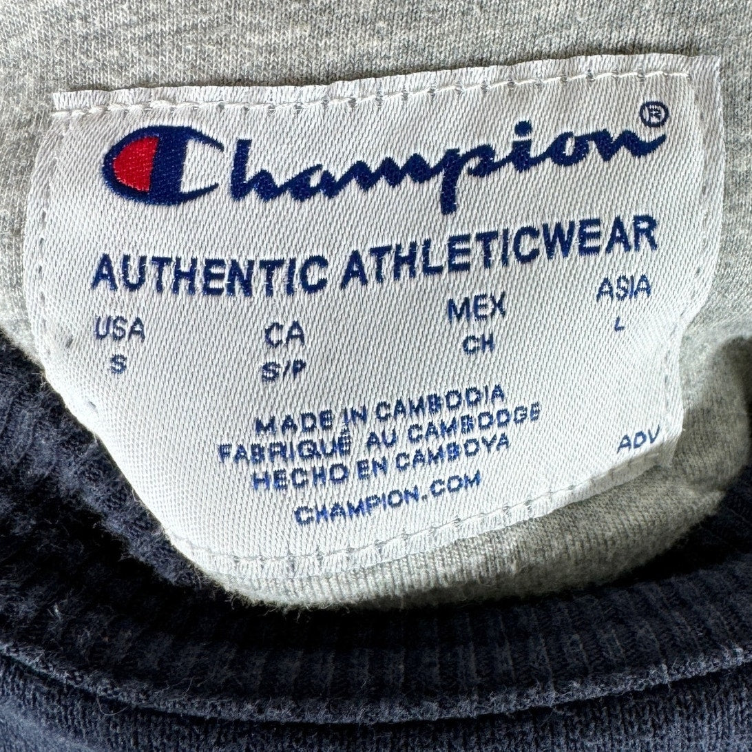 Collection of Champion Spellout Crewneck in a gallery layout