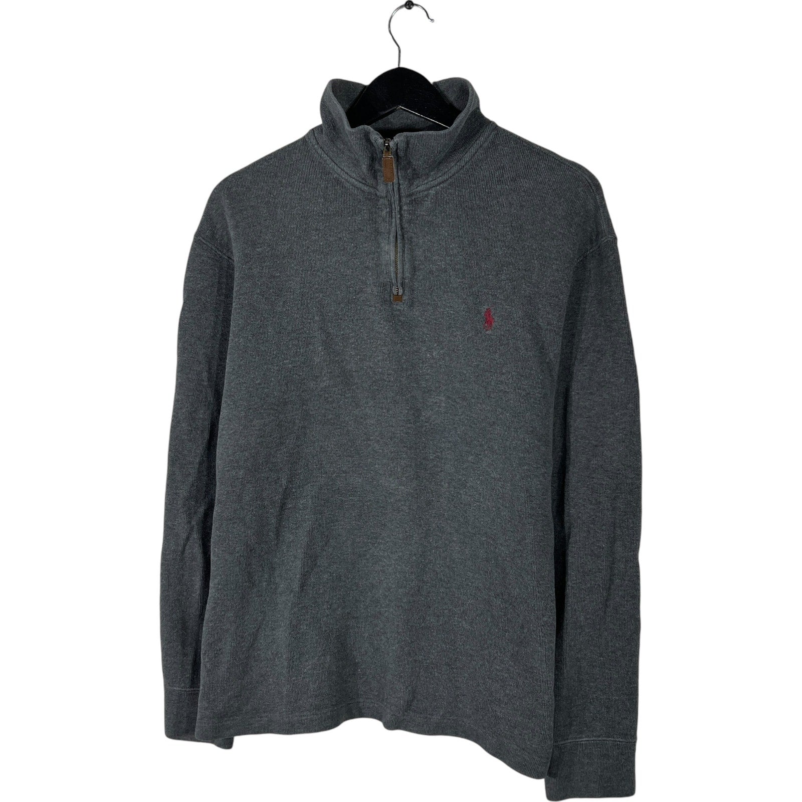 Collection of Polo Ralph Lauren 1/4 Zip Sweater in a gallery layout