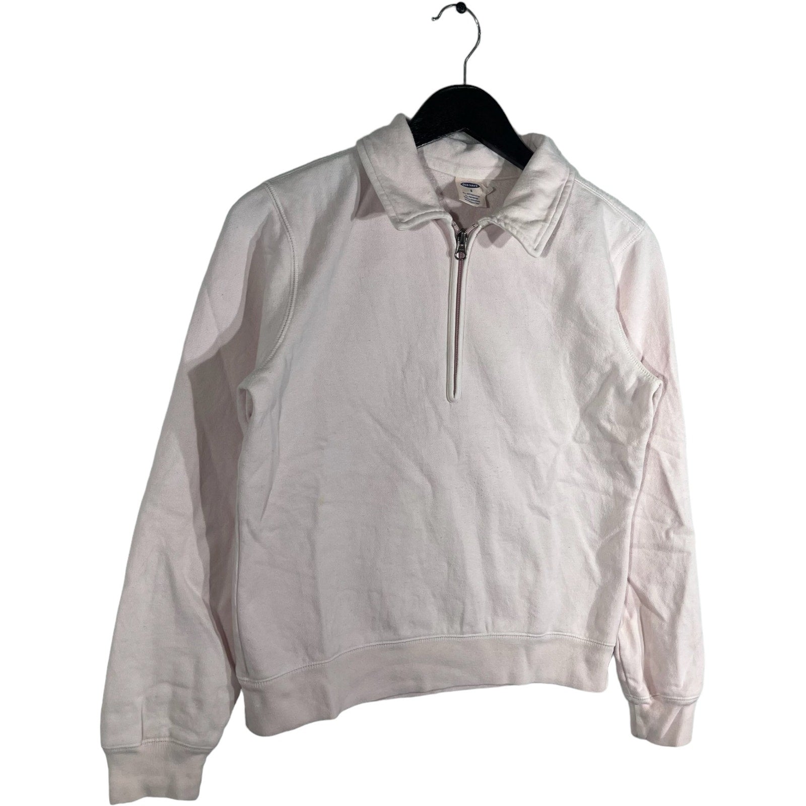 Collection of Women's Old Navy 1/4 Zip Sweatshirt in a gallery layout