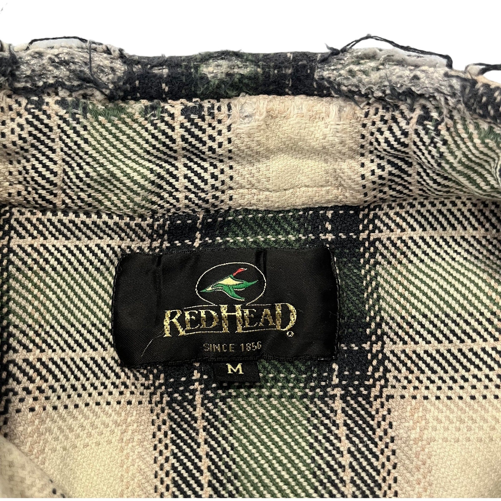 Collection of Red Head Plaid Long Sleeve Flannel in a gallery layout