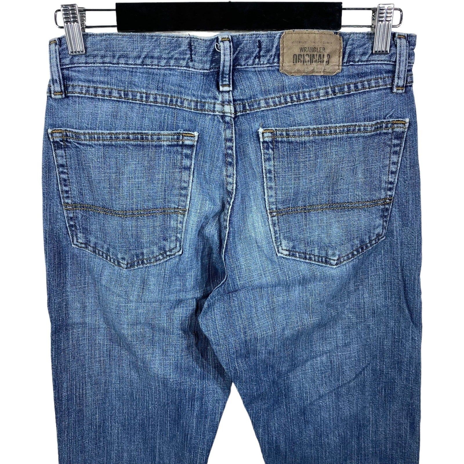 Collection of Wrangler Zip Fly Straight Leg Denim Pants in a gallery layout