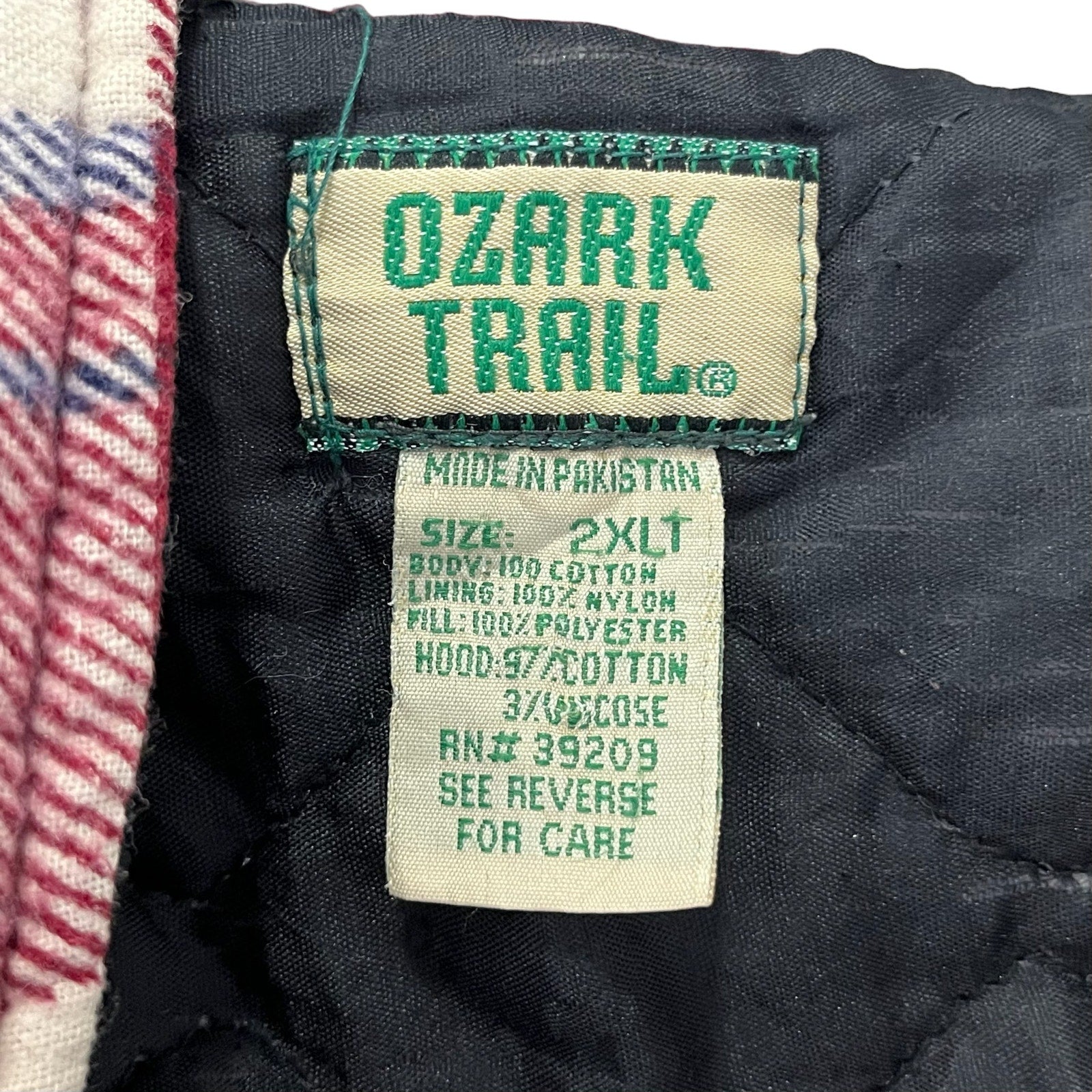 Collection of Ozark Trail Flannel Hooded Jacket in a gallery layout