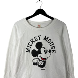 Collection of Uniqlo Mickey Mouse Crewneck in a gallery layout