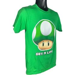 Collection of Mario Mushroom "Eat A Life" Tee in a gallery layout