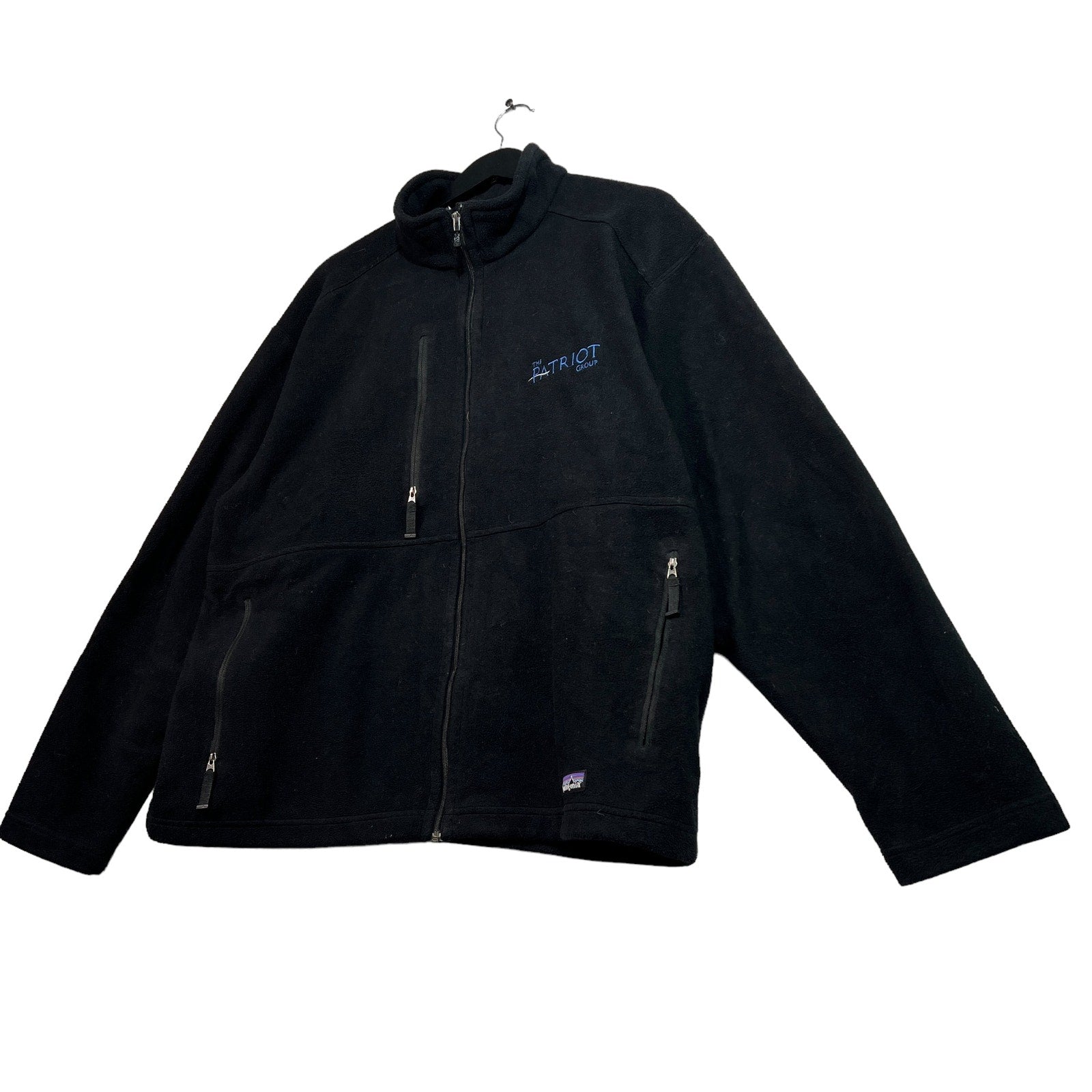 Collection of Patagonia Synchilla Embroidered Zip Up Fleece Jacket in a gallery layout