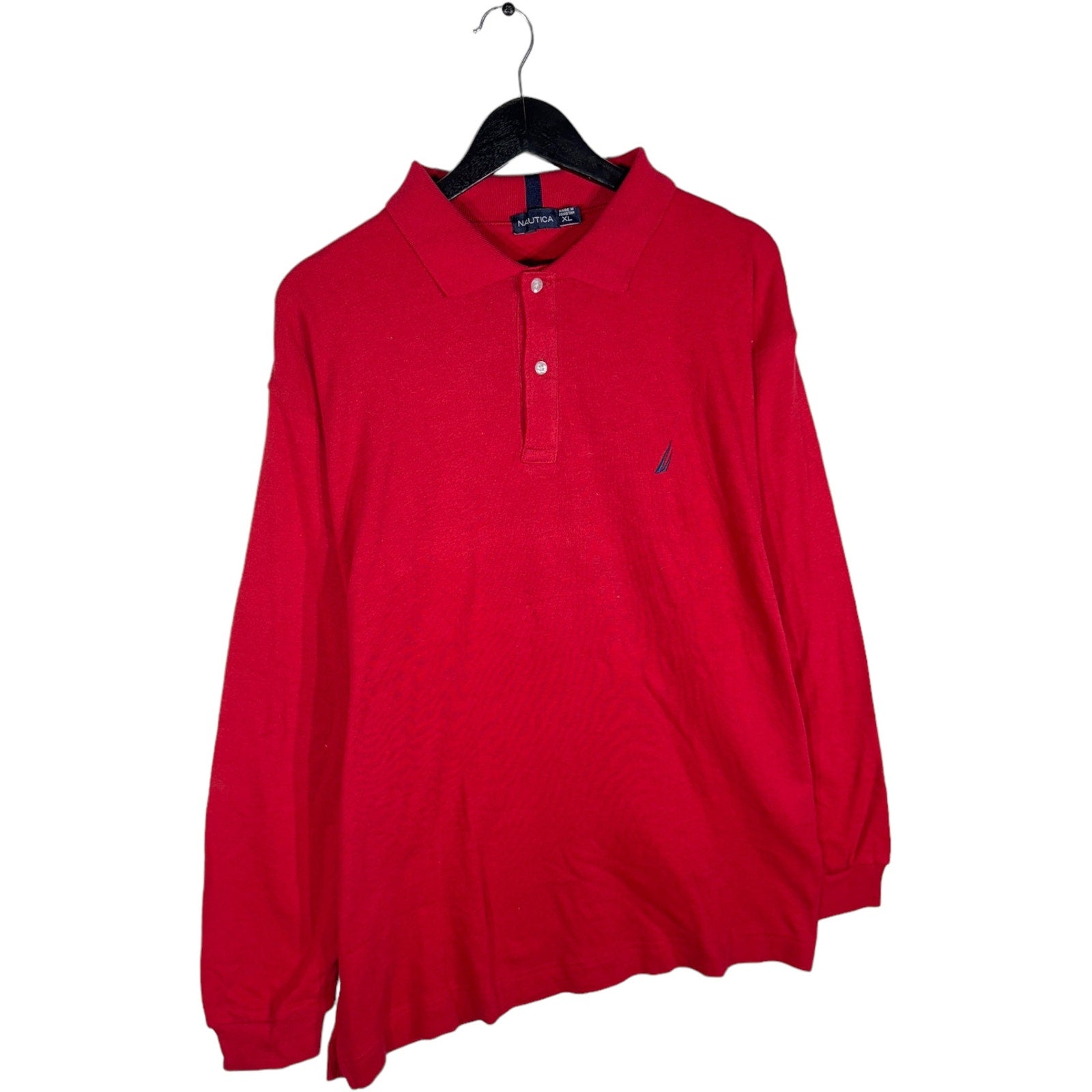 Collection of Nautica Long Sleeve Polo in a gallery layout