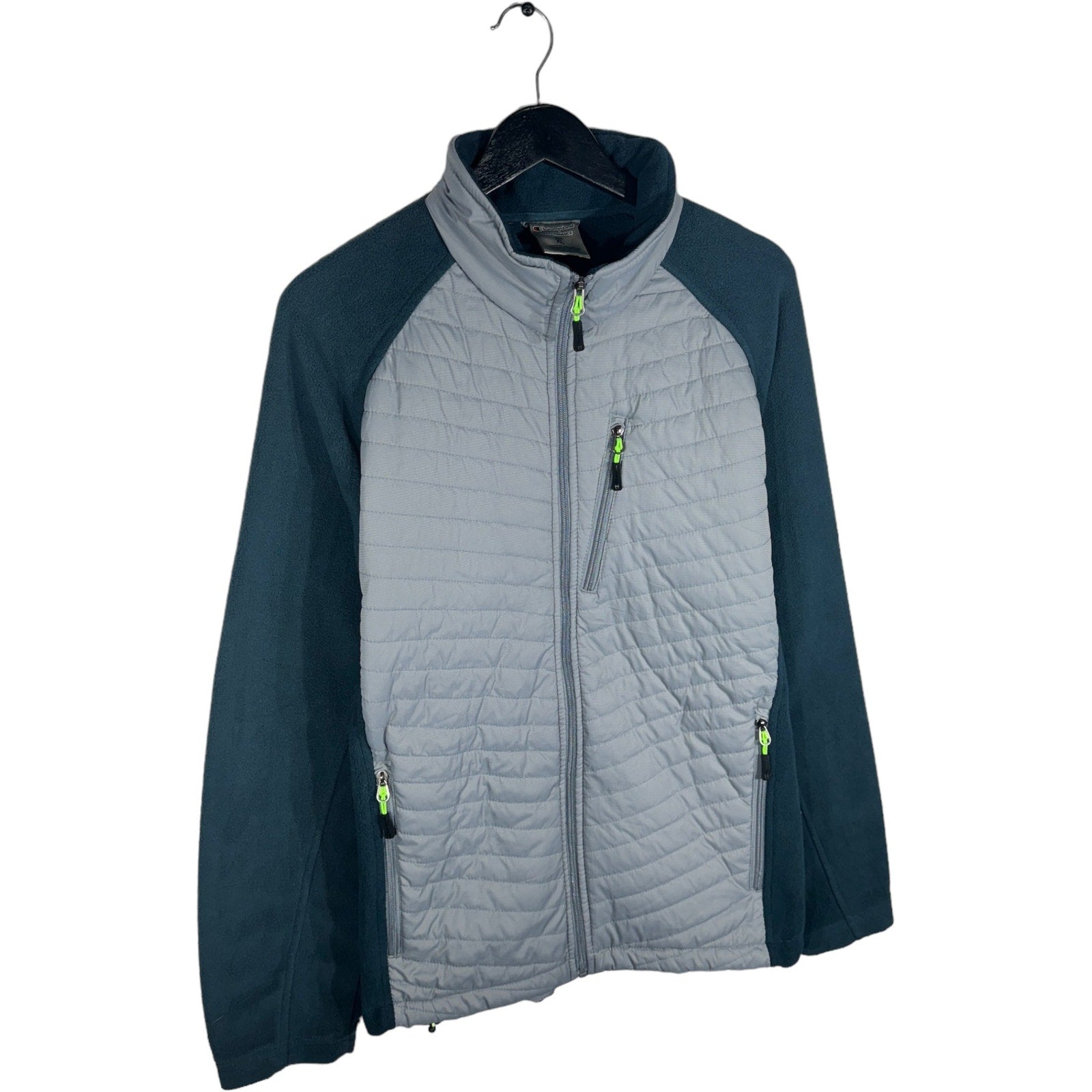 Collection of Champion Full Zip Light Puffer Jacket in a gallery layout