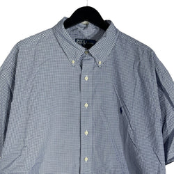 Collection of Ralph Lauren Checkered Short Sleeve Button Down in a gallery layout