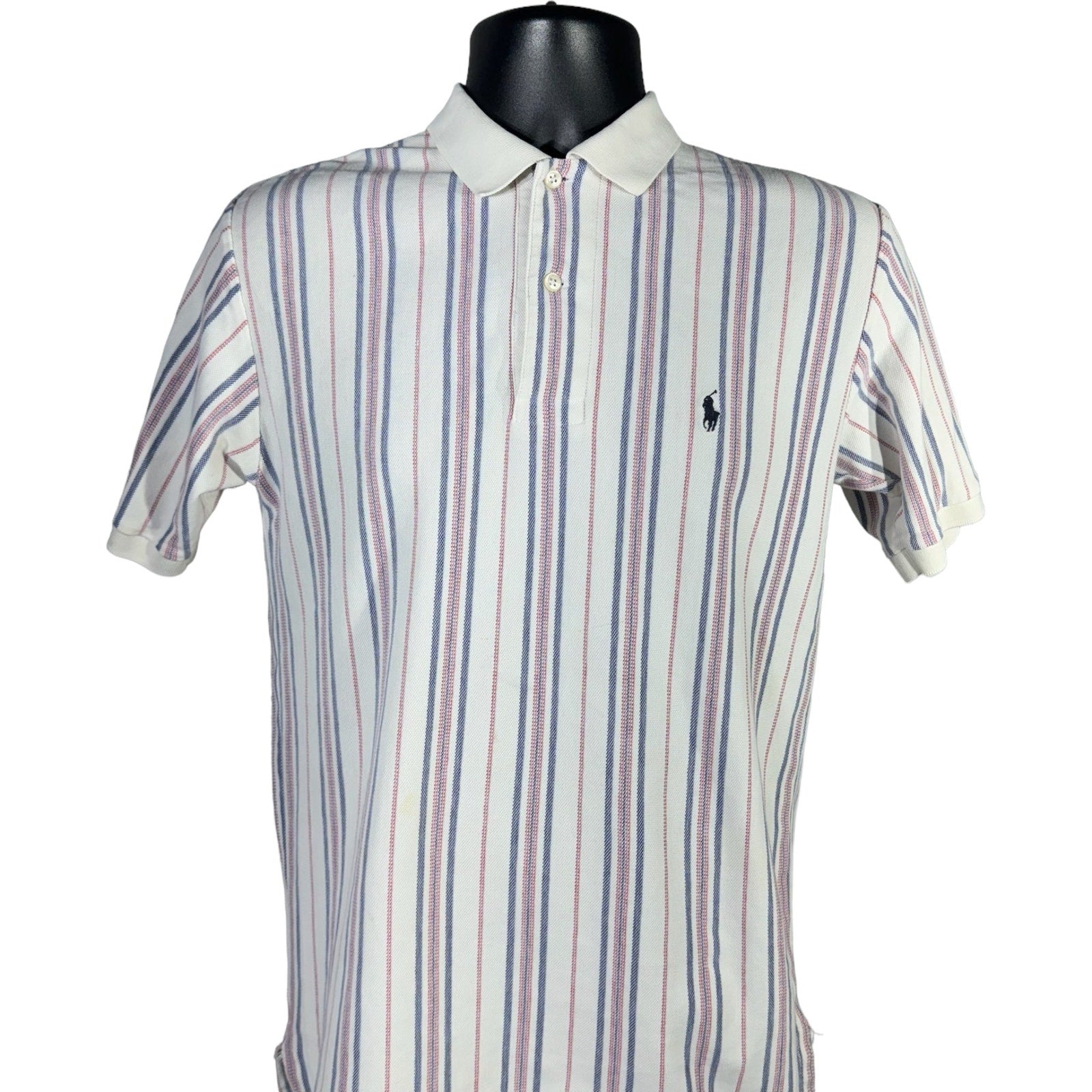 Collection of Polo Ralph Lauren Striped Short Sleeve Polo in a gallery layout