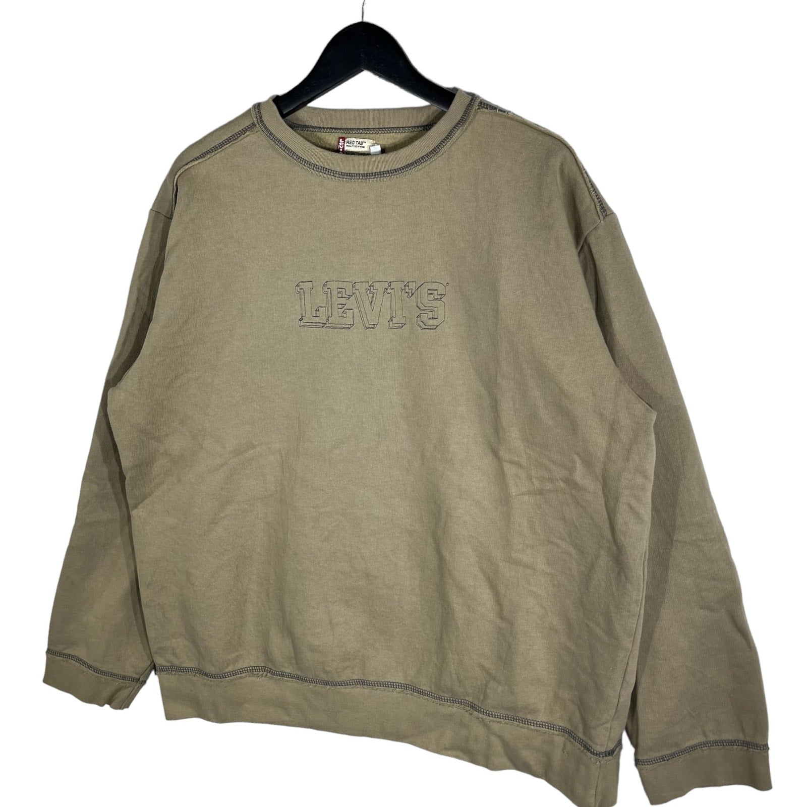 Collection of Levis Spellout Crewneck in a gallery layout