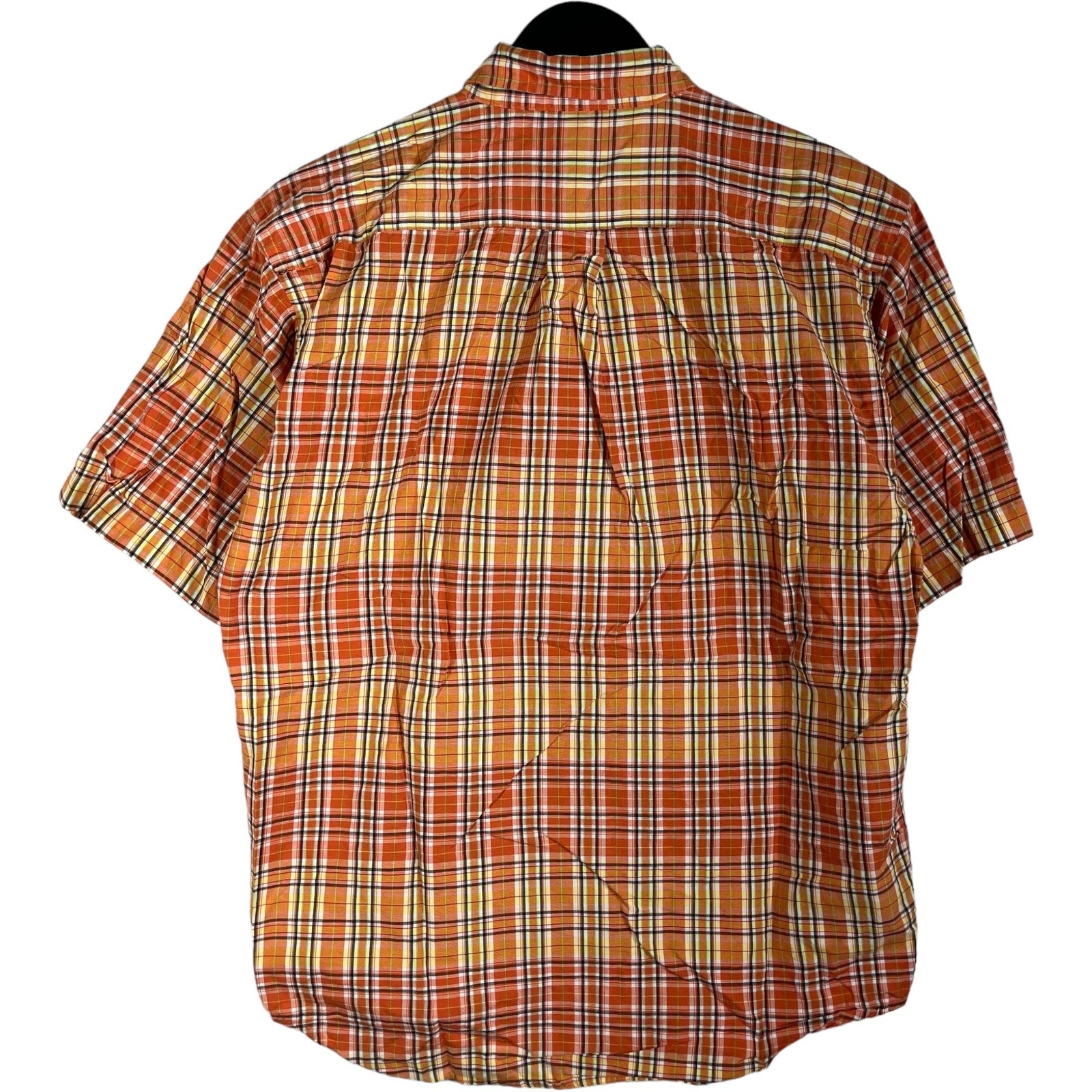 Collection of Youth Ralph Lauren Plaid Short Sleeve Button Down in a gallery layout