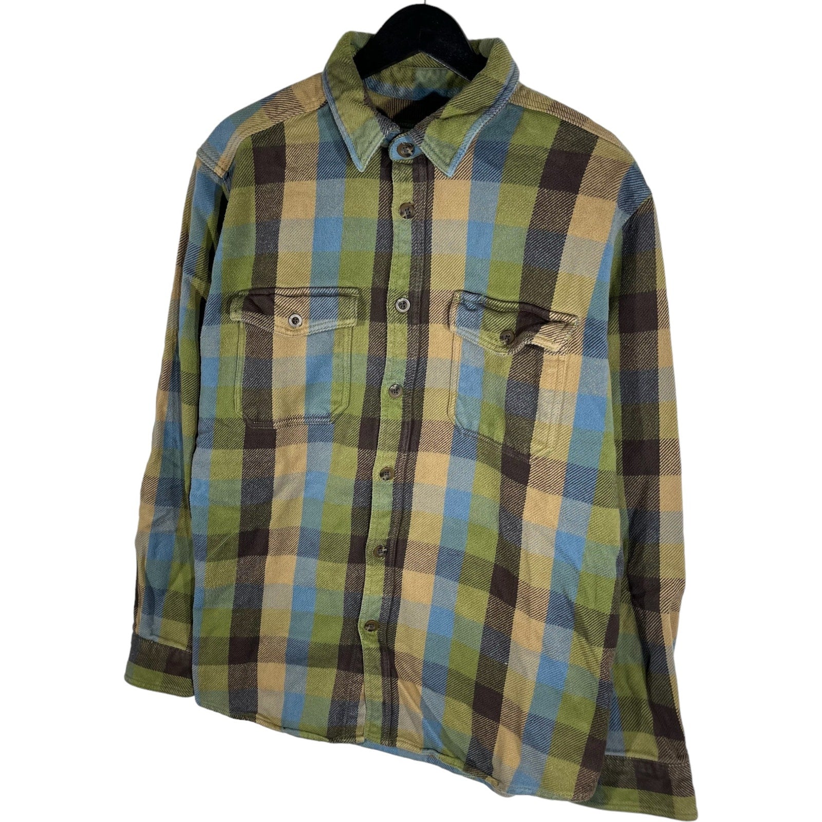 Collection of Ultimate Terrain Plaid Long Sleeve Flannel in a gallery layout