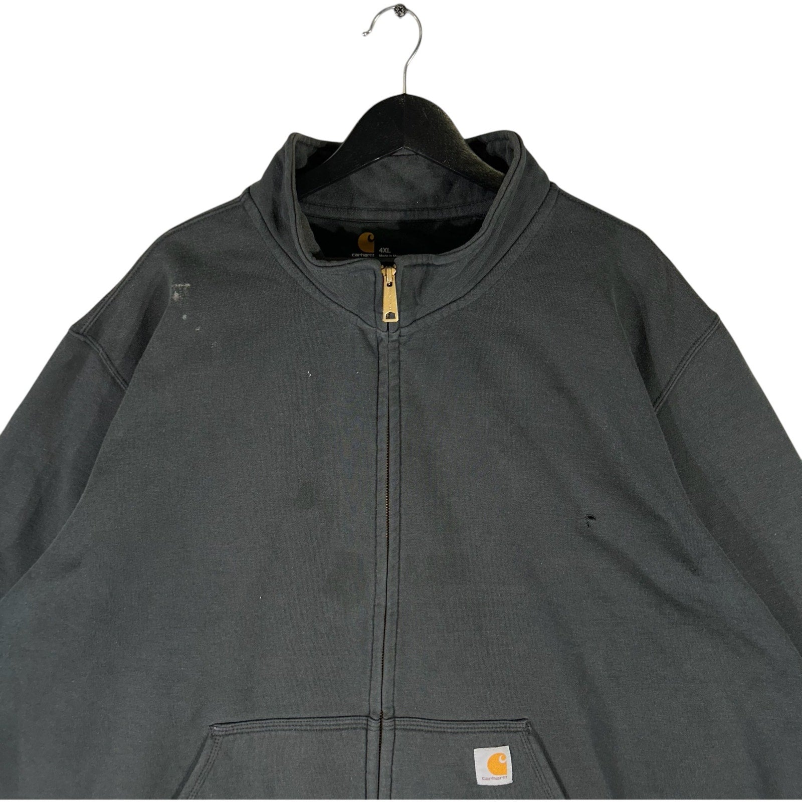 Collection of Carhartt Original Fit Kangaroo Pocket Full Zip Sweatshirt in a gallery layout