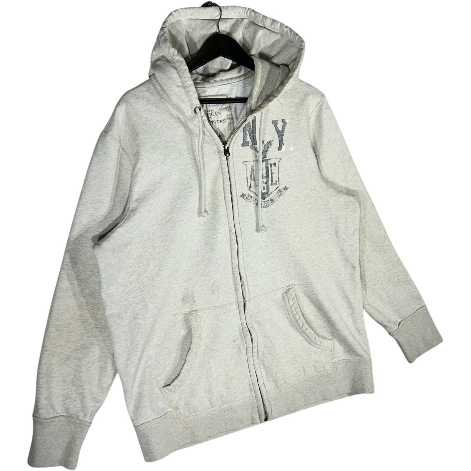 Collection of American Eagle Full Zip Hoodie in a gallery layout