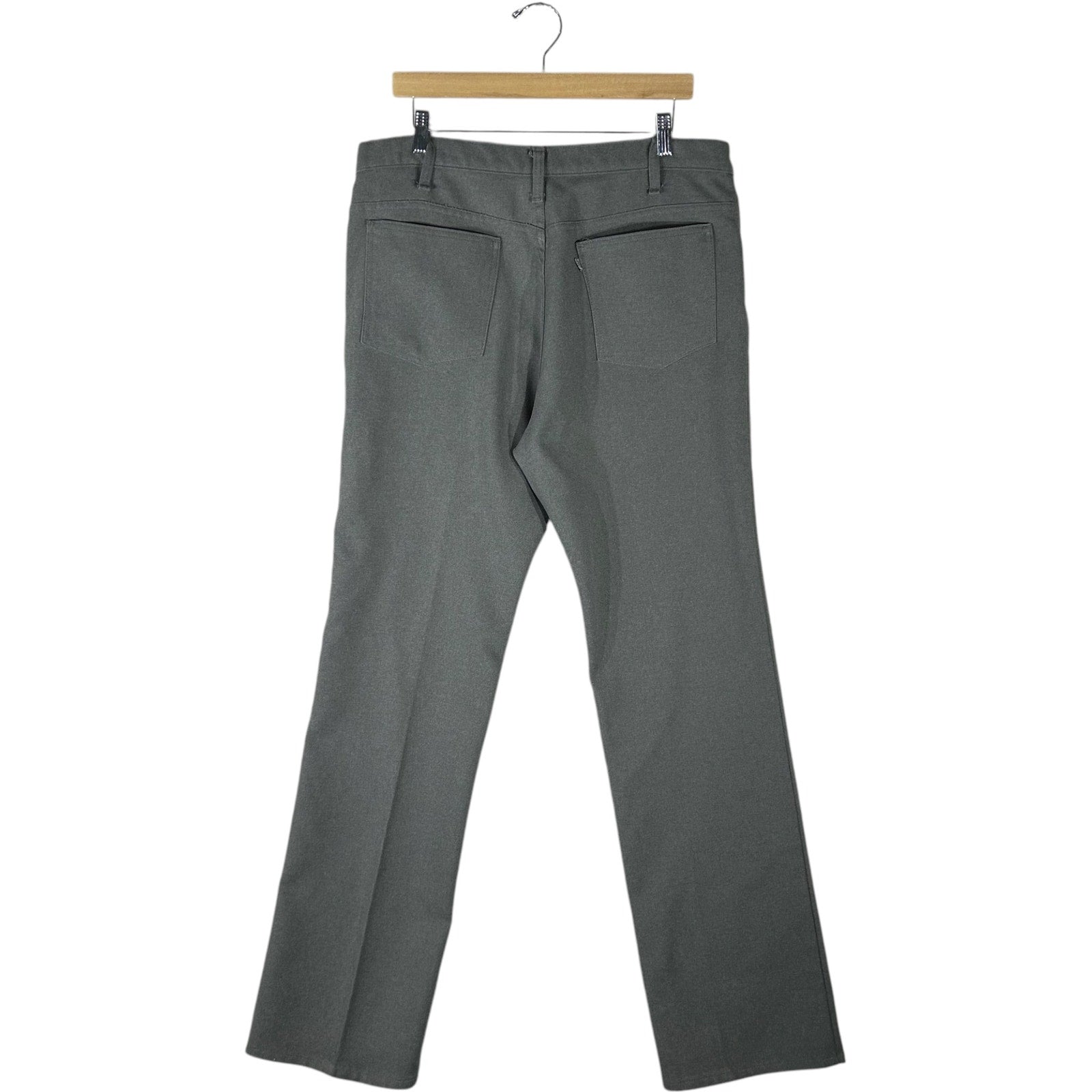 Collection of Vintage Levi's Black Tab Dacron Polyester Chino Pants 38x33 in a gallery layout