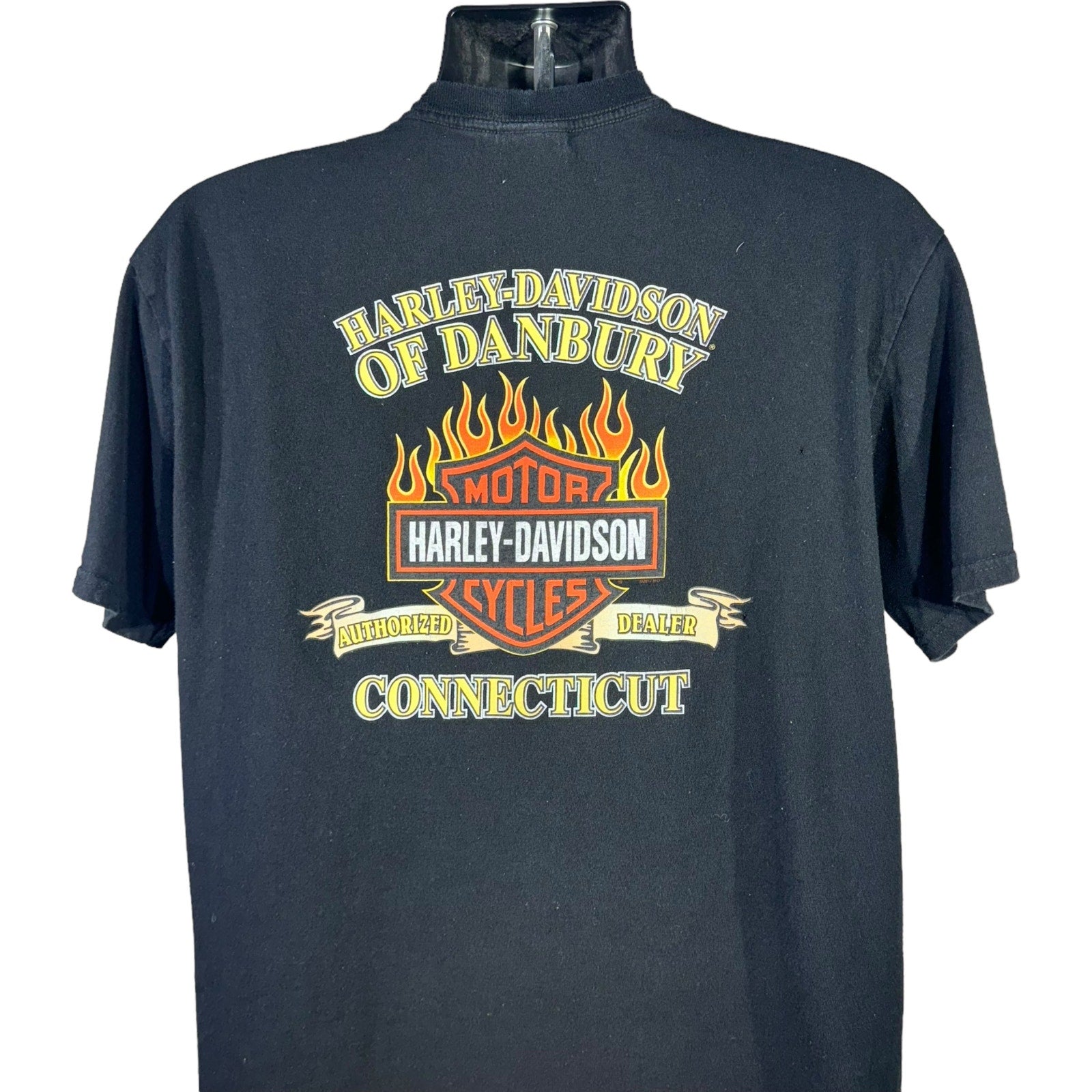 Collection of Harley Davidson Danbury Connecticut Tee in a gallery layout