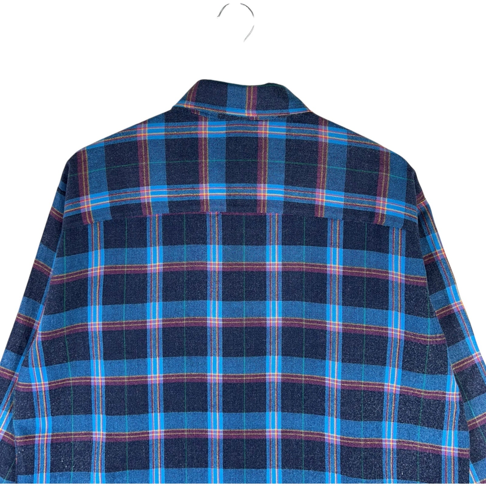 Collection of Van Heusen Plaid Button-Up Collared Flannel in a gallery layout