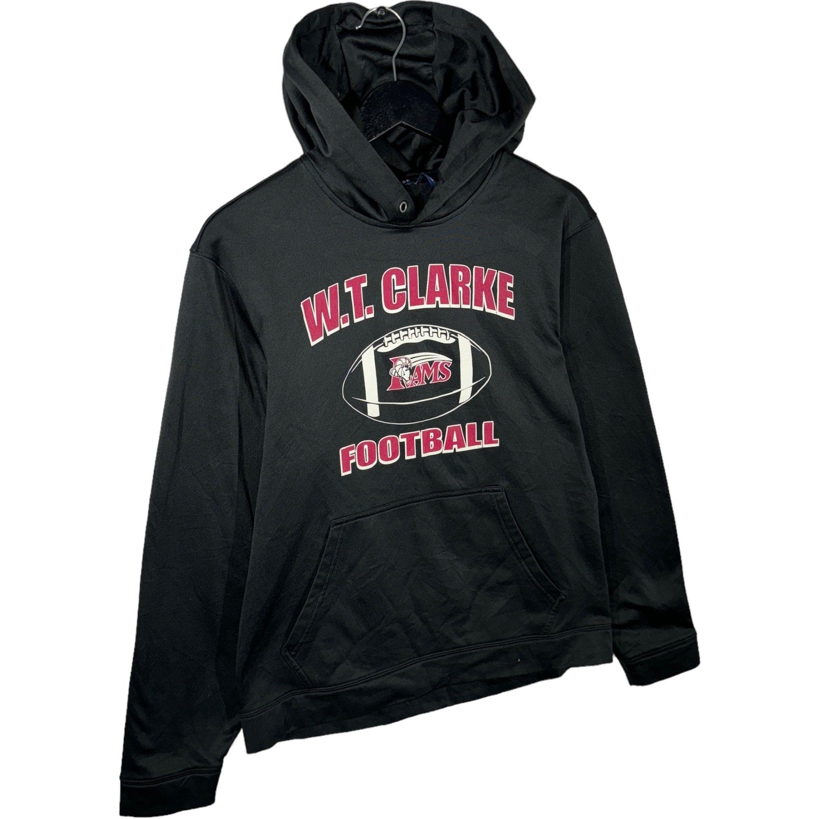 Collection of W.T. Clarke Football Pullover Hoodie in a gallery layout