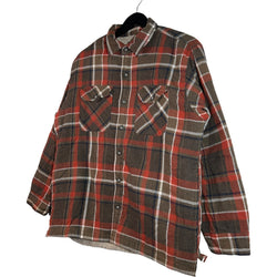 Collection of Faded Glory Button Up Flannel Jacket in a gallery layout