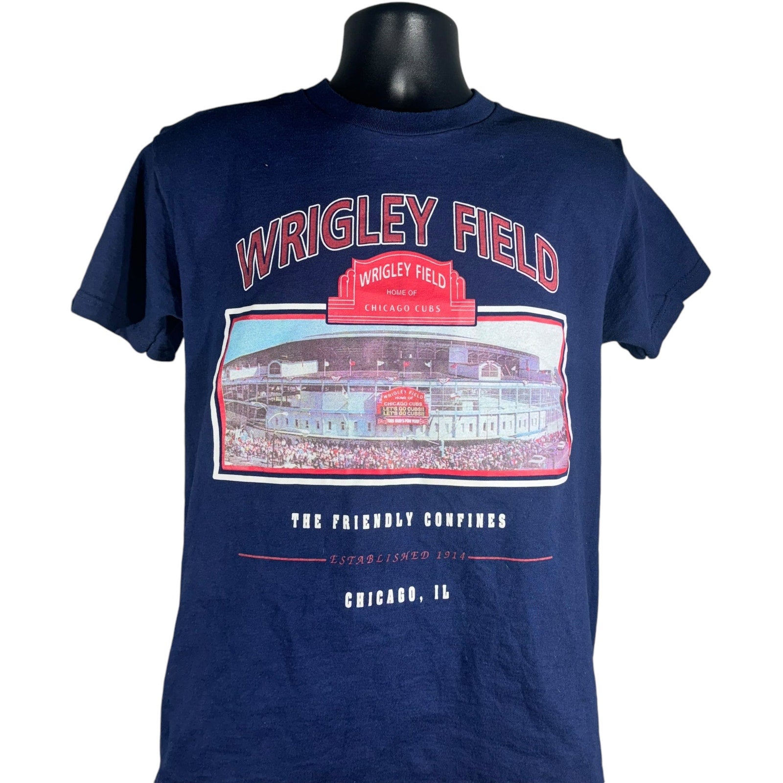 Collection of Wrigley Field Chicago Cubs MLB Tee in a gallery layout