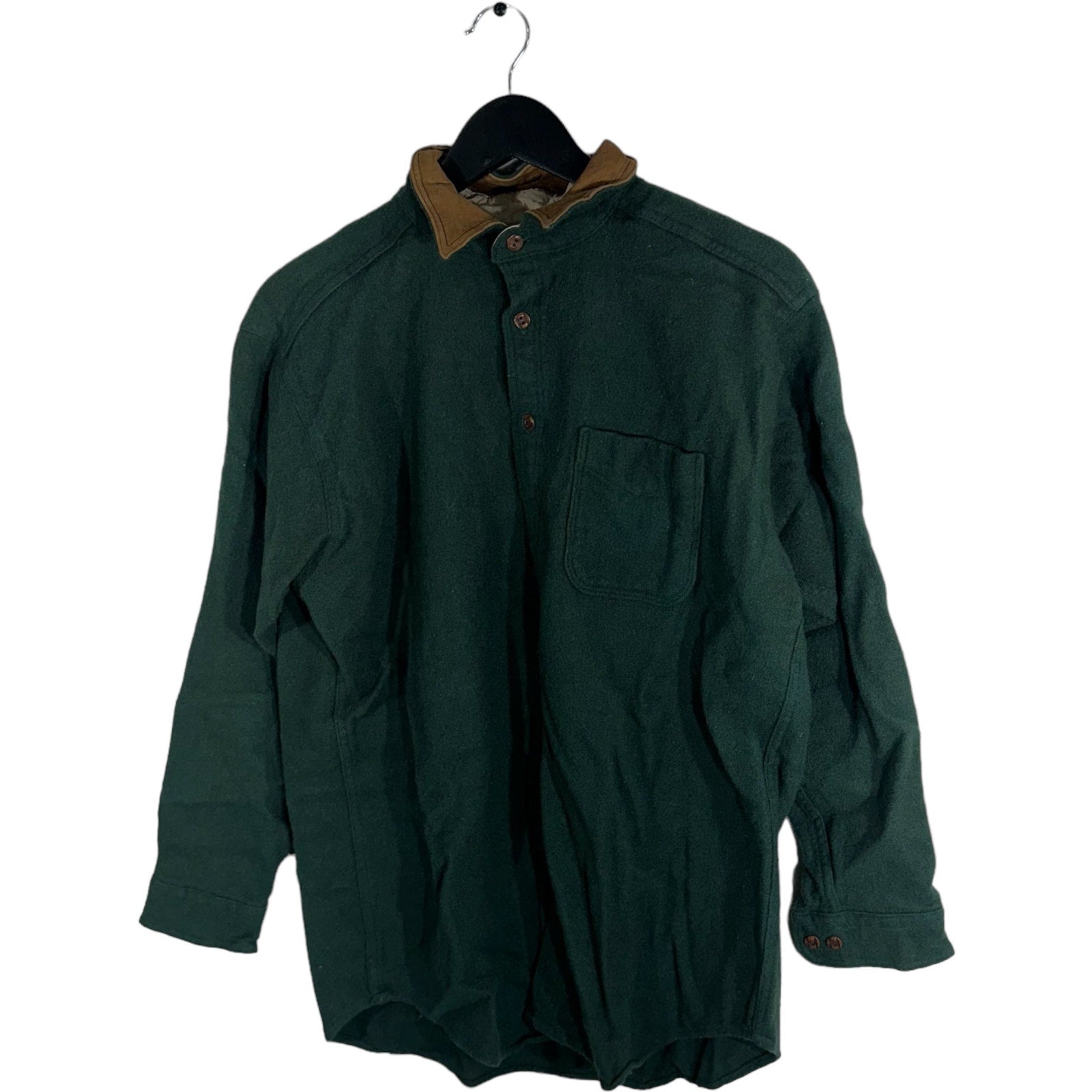 Collection of Woolrich Long Sleeve Button Up in a gallery layout