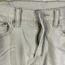 Collection of Levis 505 Zip Fly Straight Leg Gray Pants in a gallery layout