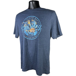 Collection of IZOD Saltwater "Sea Wing Lager" Short Sleeve Tee in a gallery layout