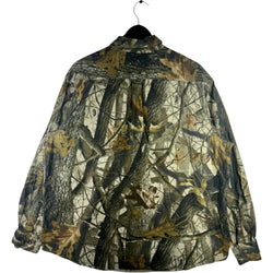 Collection of Outfitters Ridge Tree Camo Long Sleeve Button Up in a gallery layout