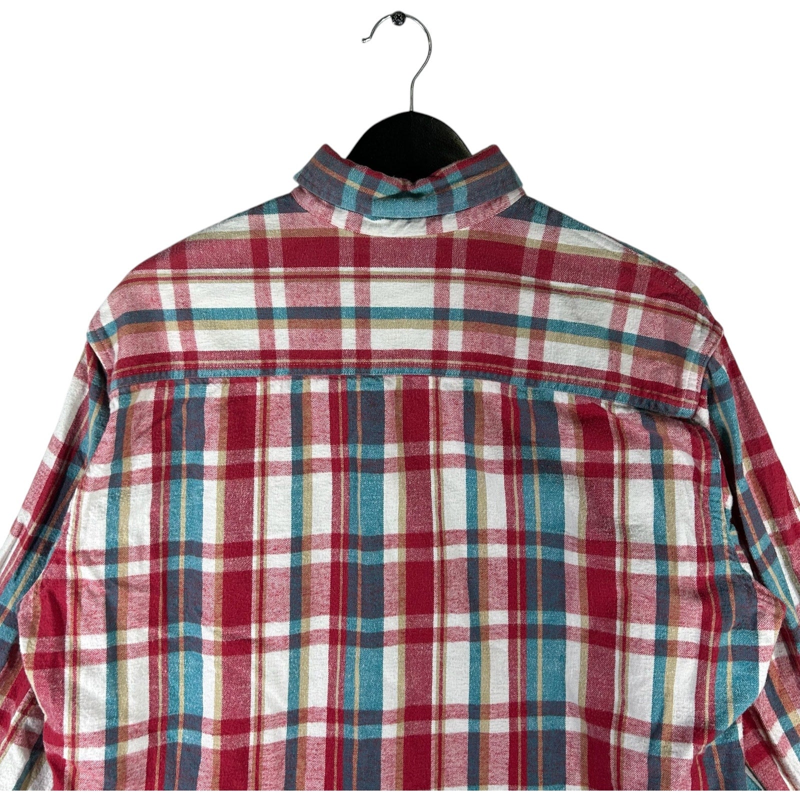 Collection of Vintage St. Johns Bay Plaid Flannel in a gallery layout