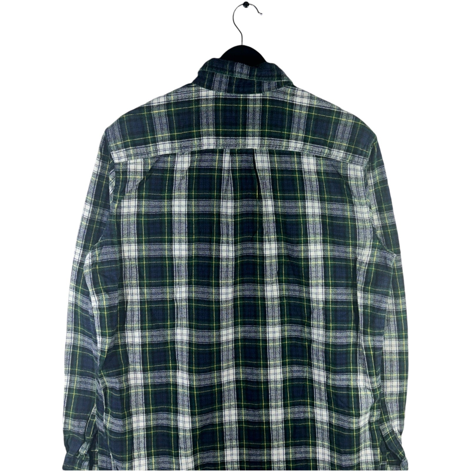Collection of L.L. Bean Plaid Button Up Flannel in a gallery layout