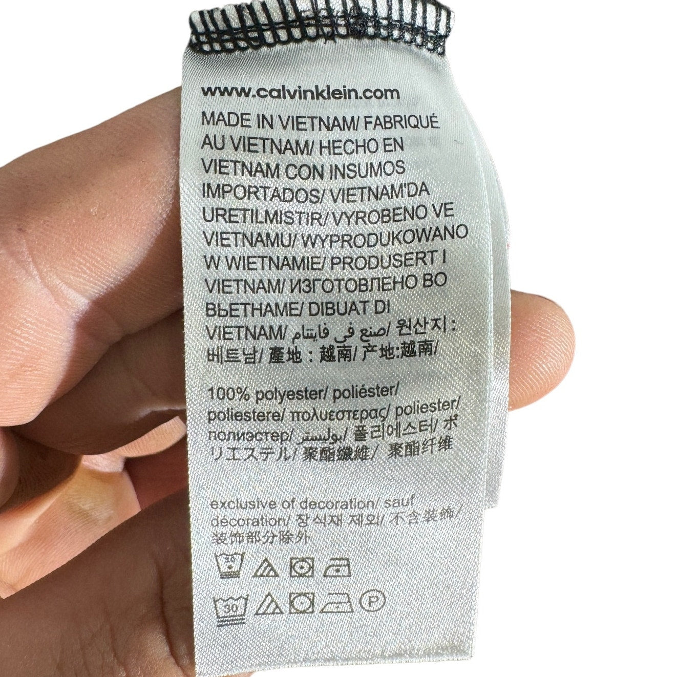 Collection of Calvin Klein Jeans 1/2 Zip Fleece in a gallery layout