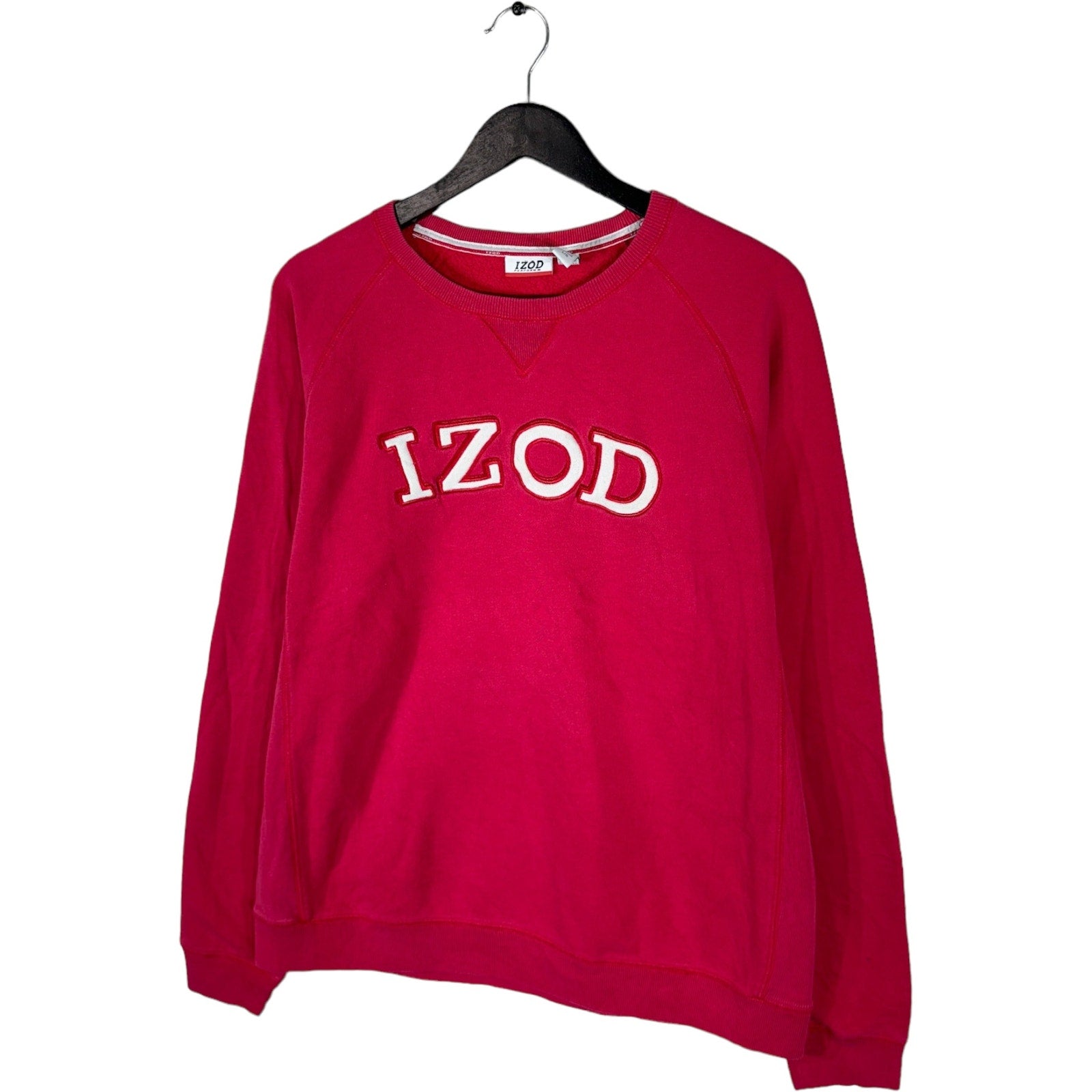 Collection of Izod Spellout Crewneck in a gallery layout