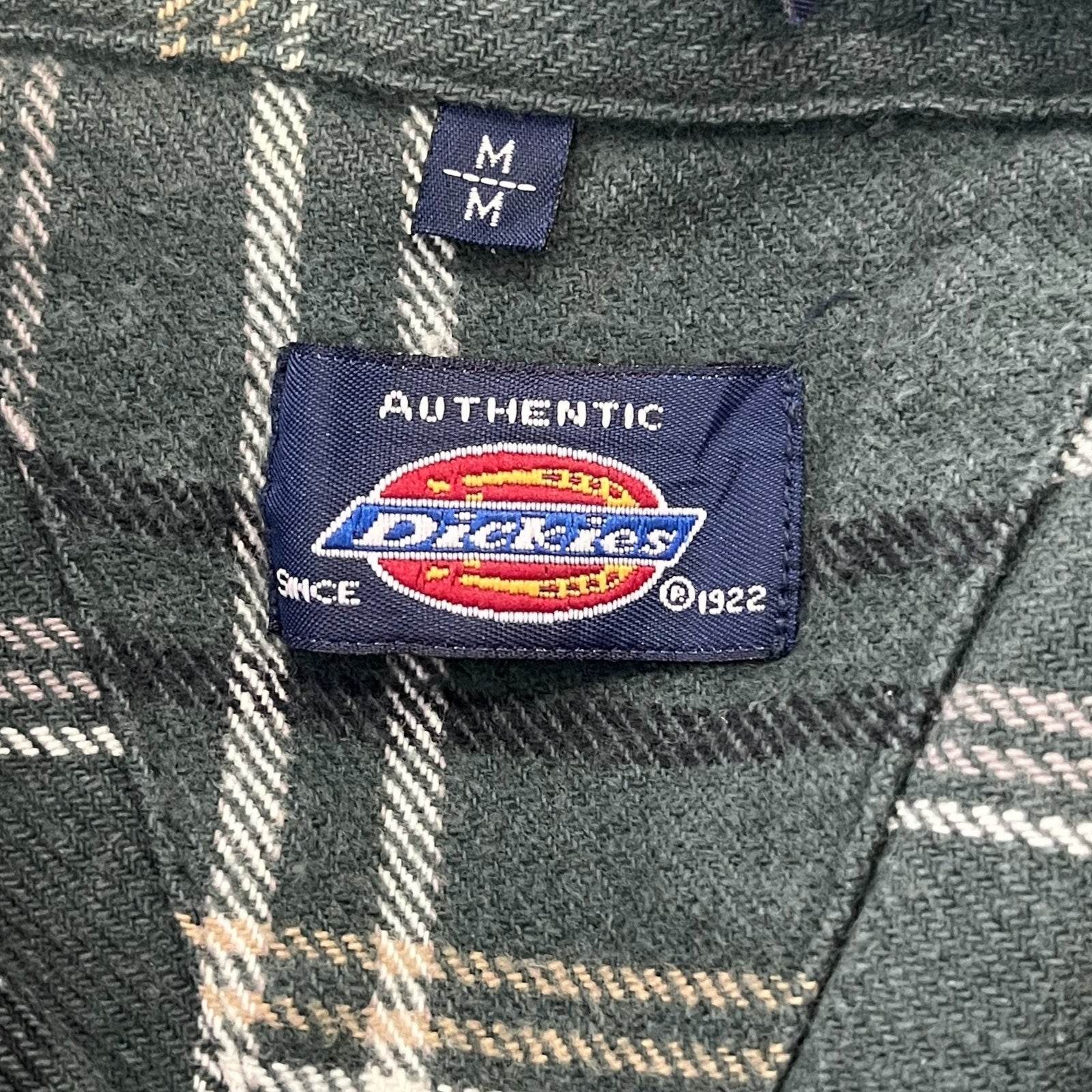 Collection of Dickies Plaid Long Sleeve Flannel in a gallery layout
