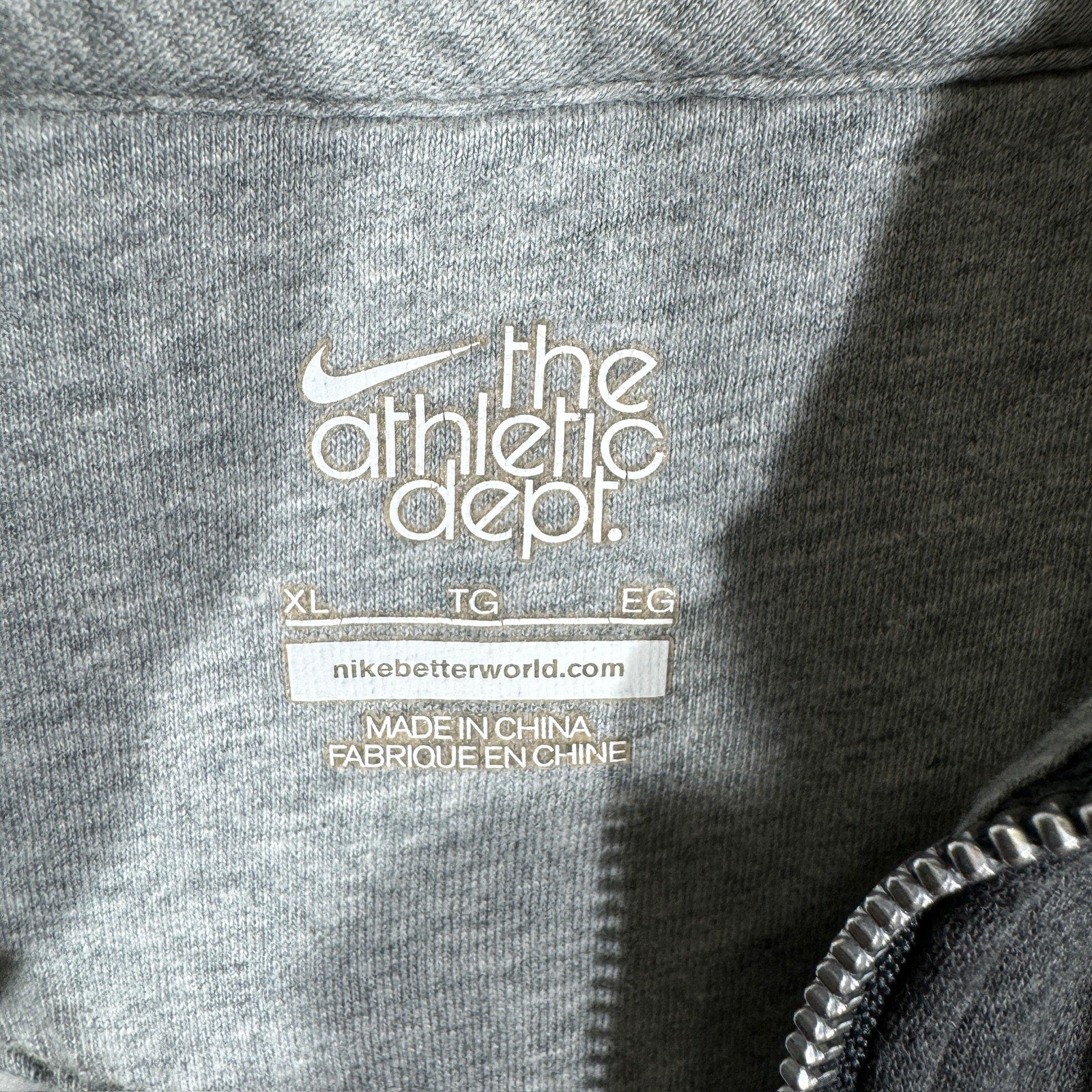 Collection of Nike Spellout Full Zip Hoodie in a gallery layout