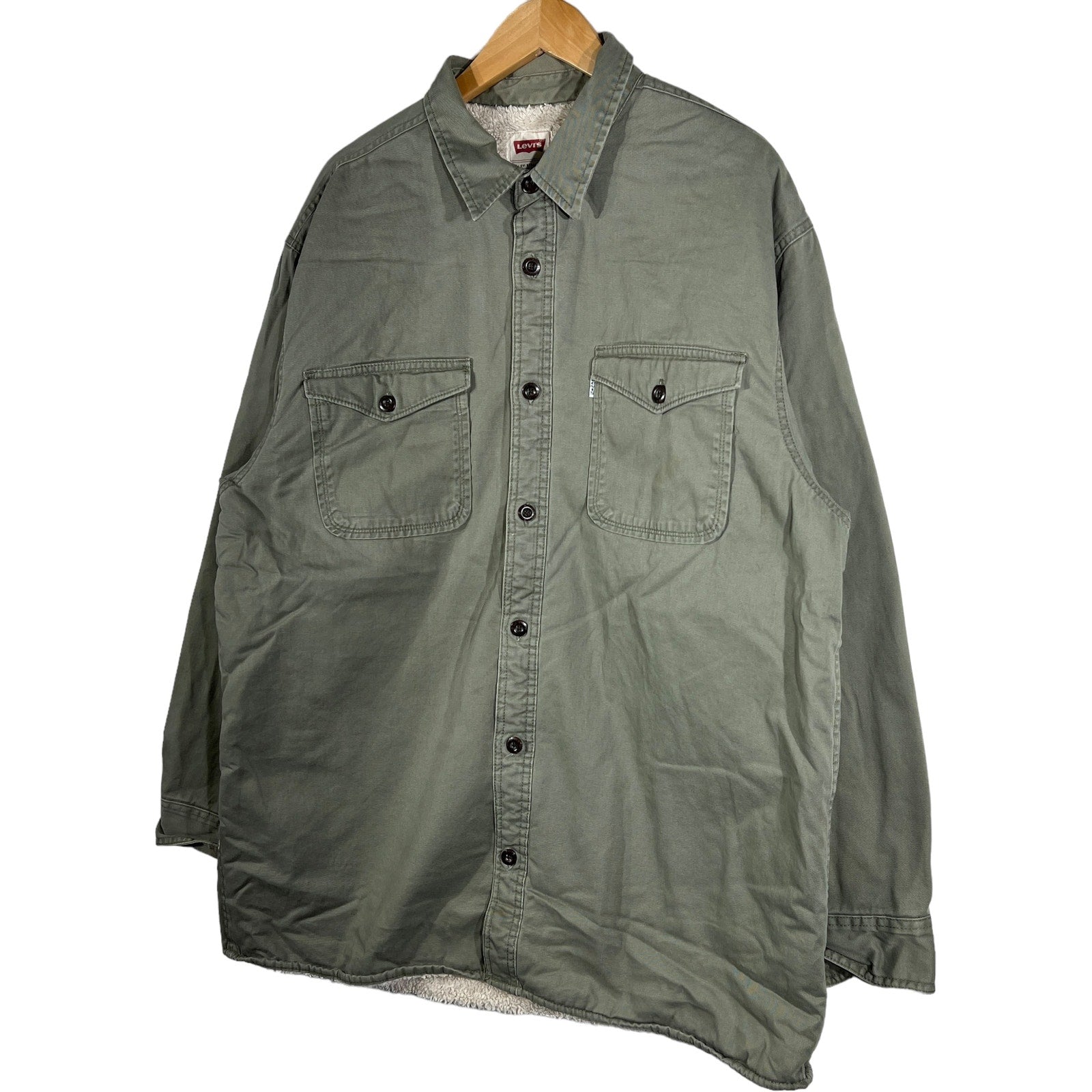 Collection of Levi's Sherpa Lined Button Up in a gallery layout