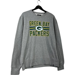 Collection of Green Bay Packers NFL Spellout Crewneck in a gallery layout