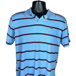 Collection of Lacoste Striped Short Sleeve Polo in a gallery layout