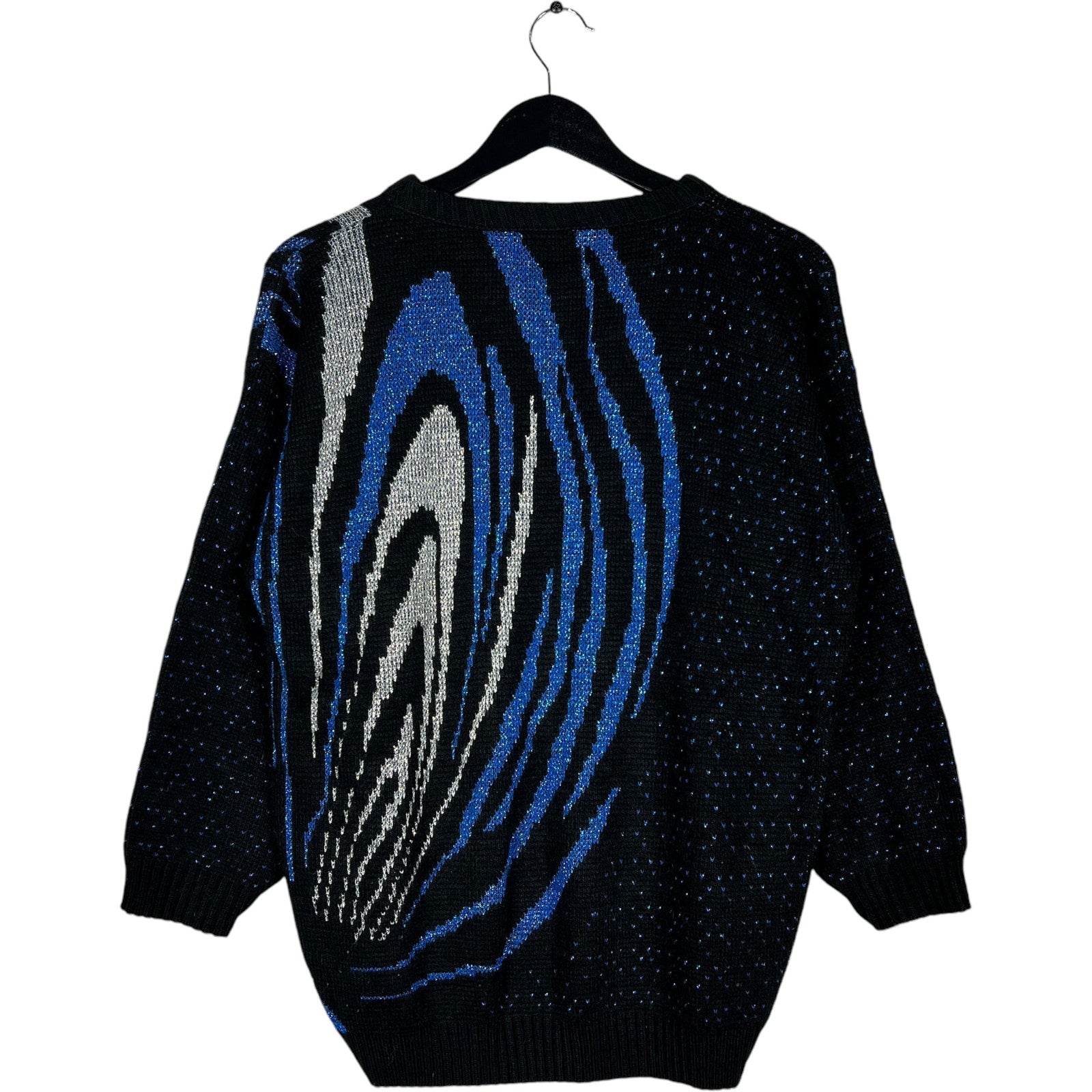 Collection of Women's Jonathan Cass Abstract Design Sweater in a gallery layout