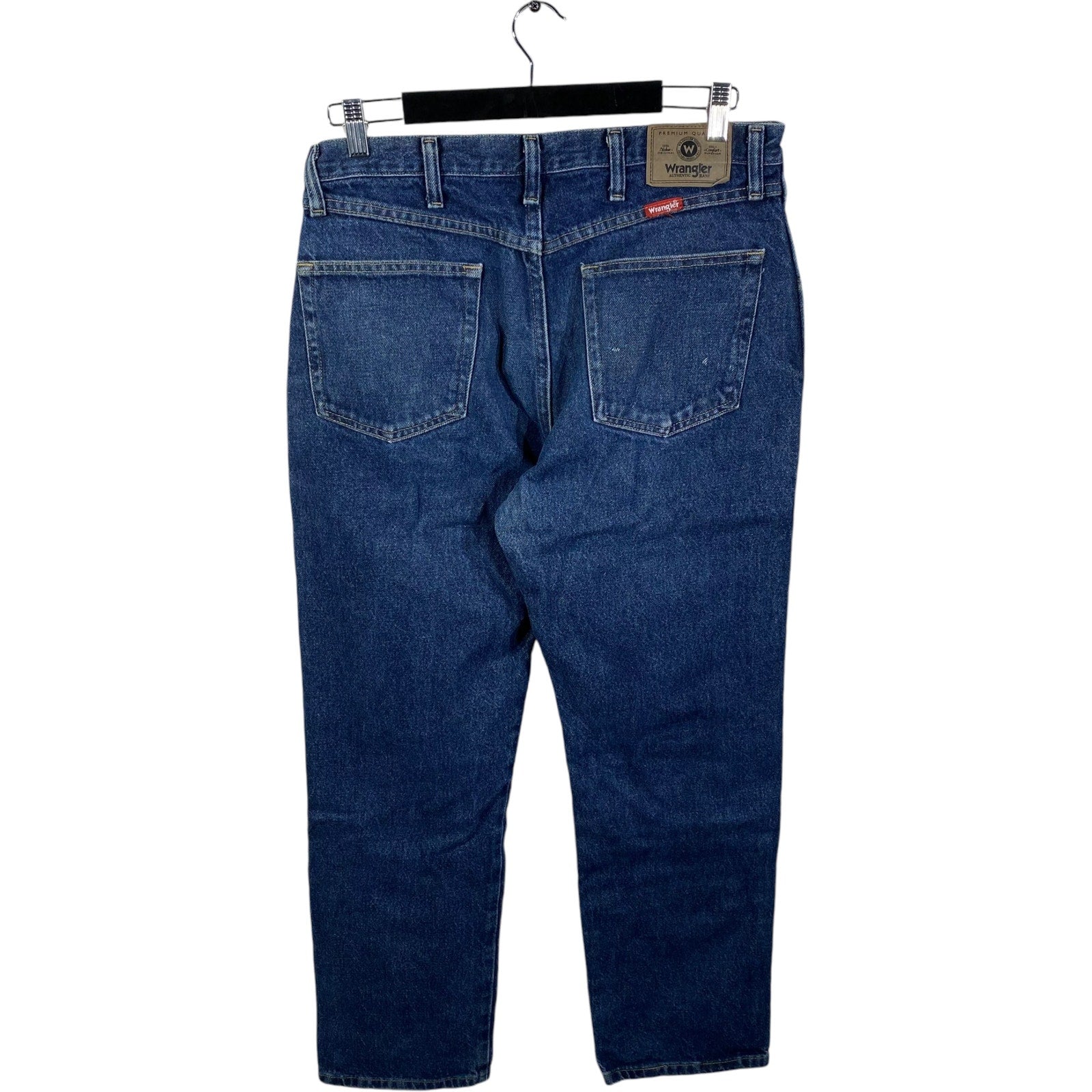 Collection of Wrangler Denim Straight Leg Jeans in a gallery layout