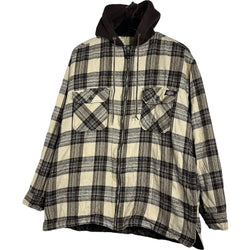 Collection of Dickies Plaid Hooded Workwear Jacket in a gallery layout