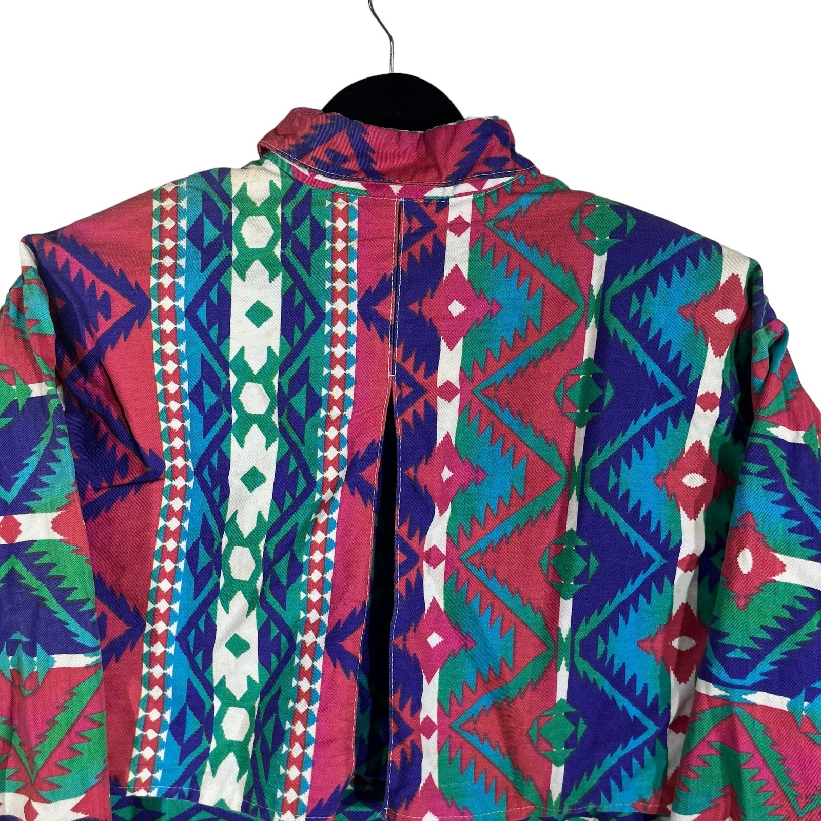 Collection of Roughrider Aztec Pattern Long Sleeve Button Down in a gallery layout