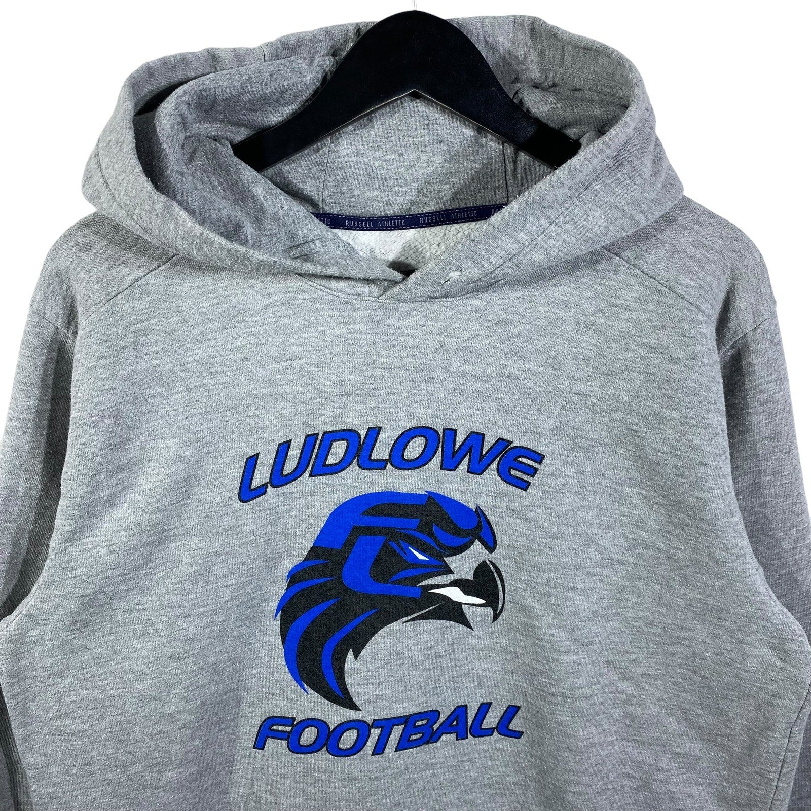 Collection of Russell Athletics Ludlowe Football Hoodie in a gallery layout