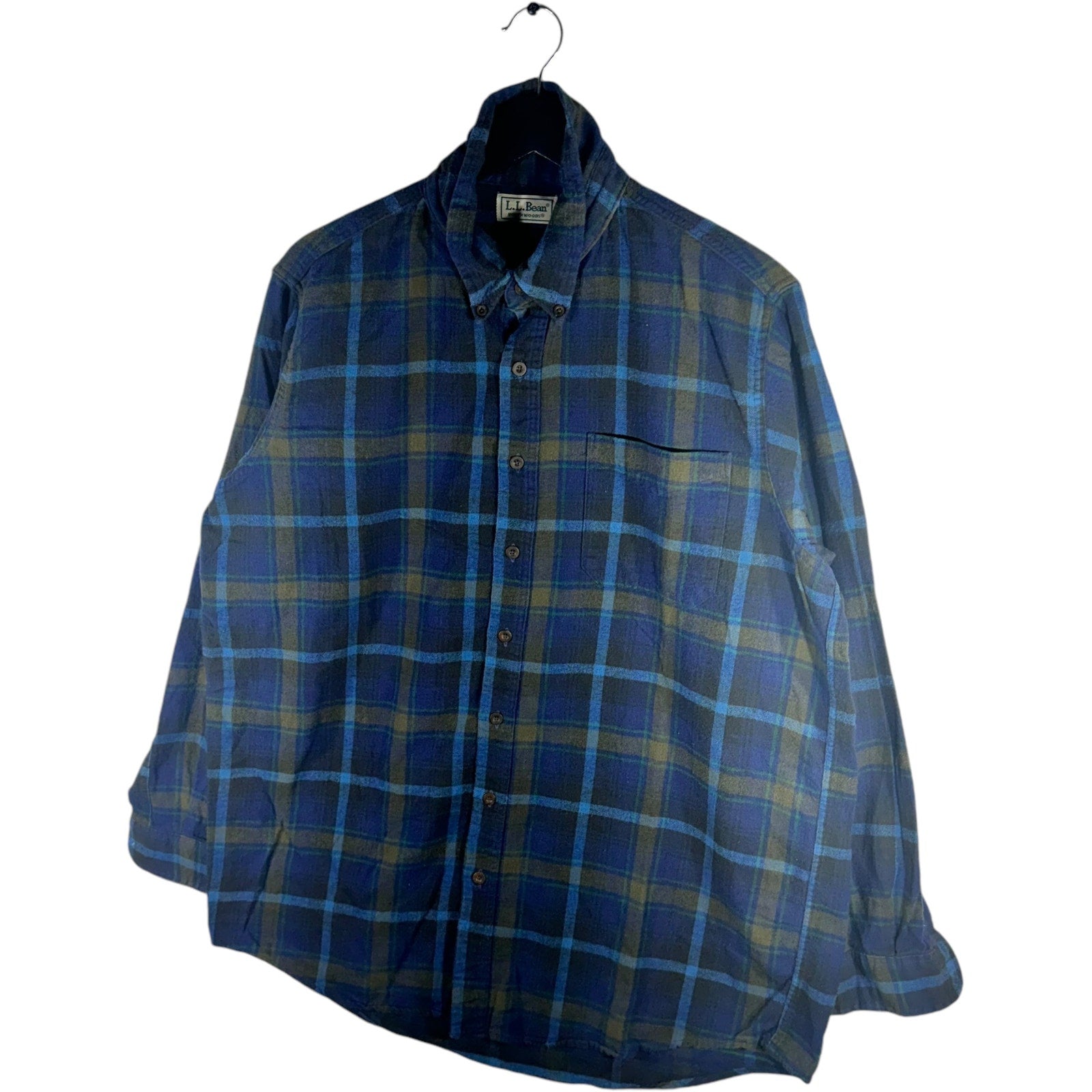 Collection of Vintage LL.Bean Plaid Flannel in a gallery layout