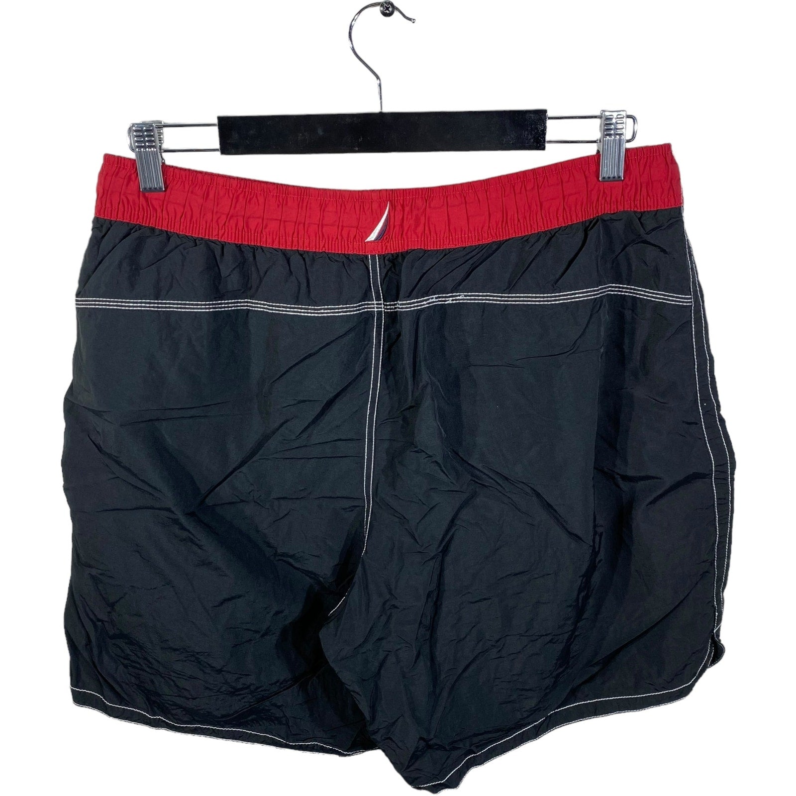 Collection of Nautica Flag Drawstring Basketball Shorts in a gallery layout